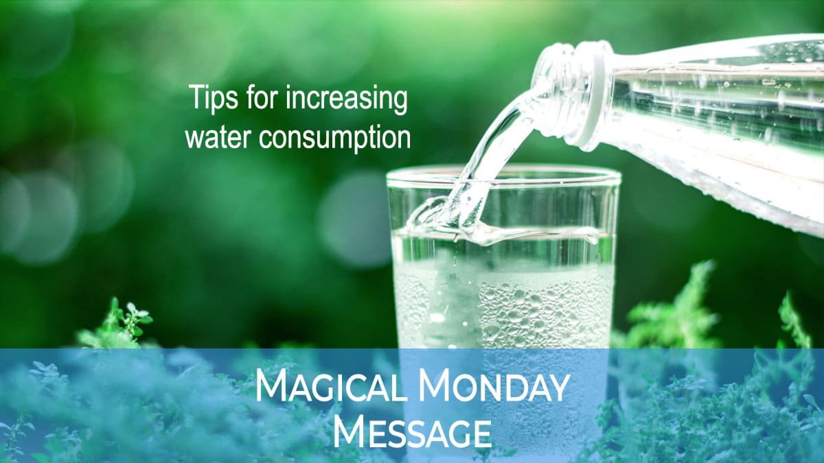 Tips for increasing water consumption