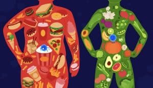 two bodies and guts