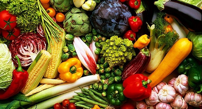 vegetables and fruit